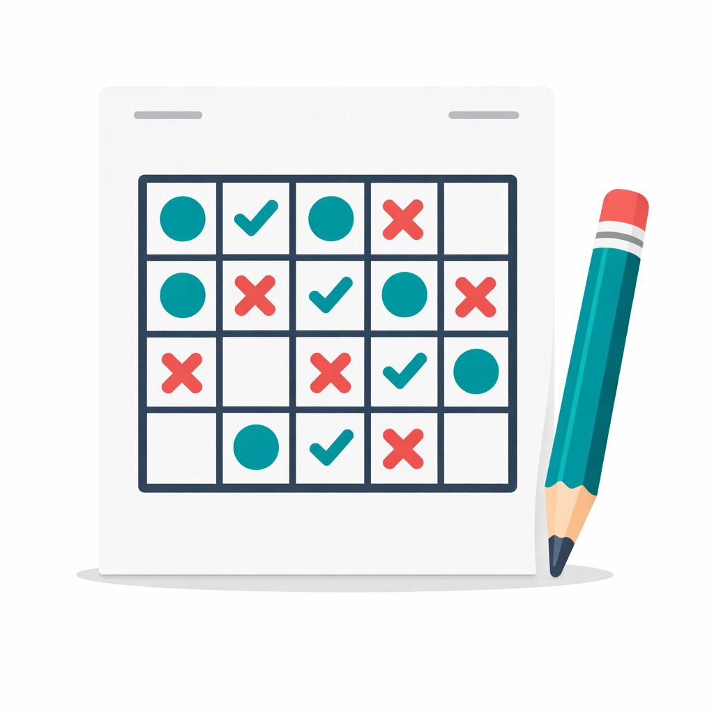 Bingo Worksheet